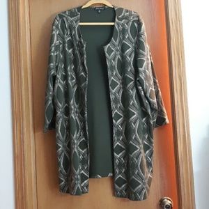 Slinky Brand Olive and Gold Jacket